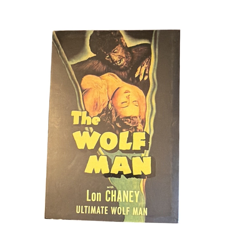 NECA Universal Monsters Ultimate Wolf Man Lon Chaney Action Figure Cane Head